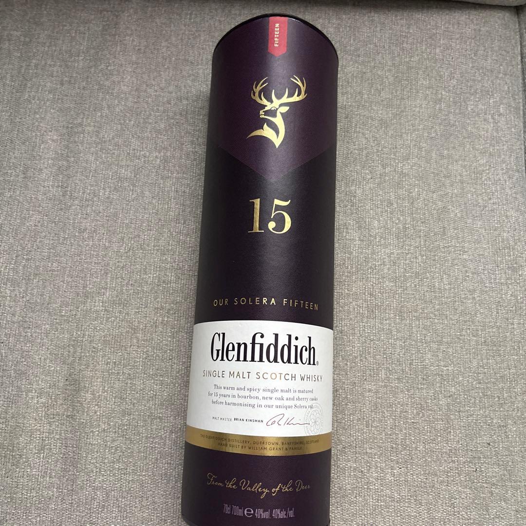 Glenfiddich 15年 シングルモルトウイスキー 700ml