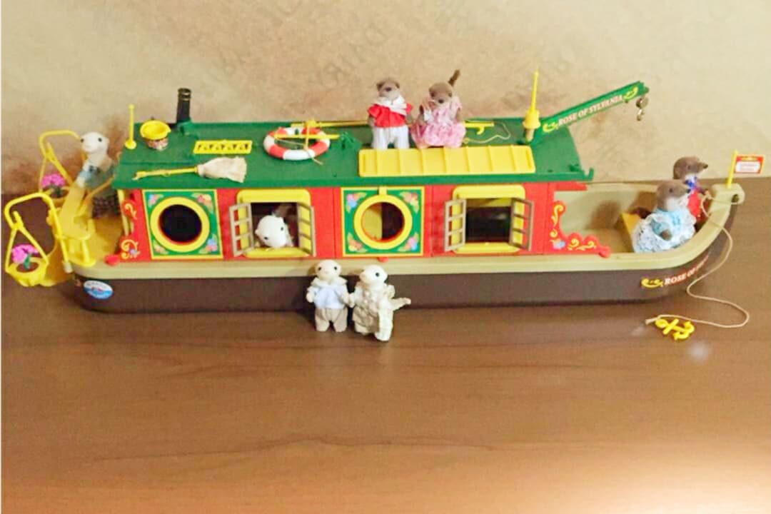 シルバニアファミリー 逆輸入 Canal Boat