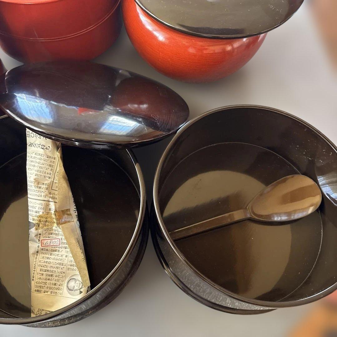 漆器　飯器　丸重