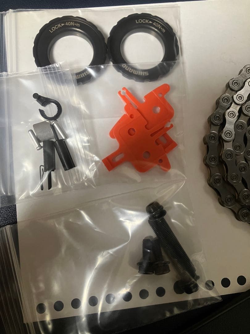 未使用　シマノ　105 r7000 クランク、スプロケなし