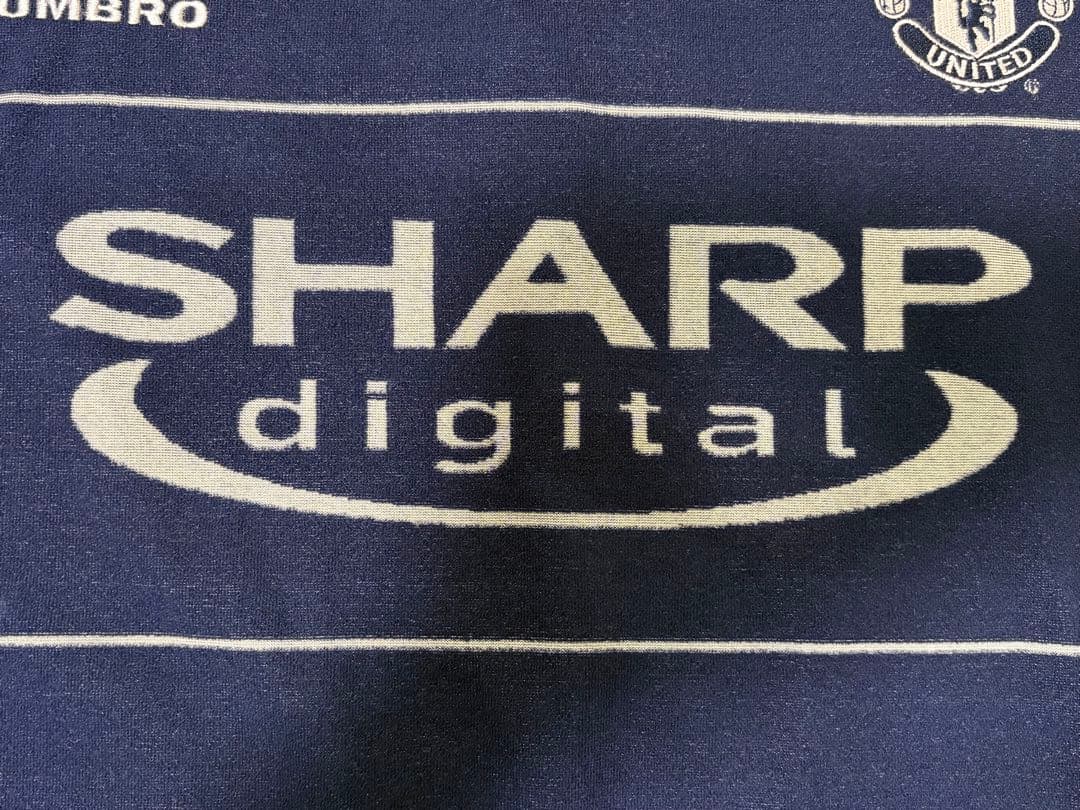 【美品】マンチェスター・ユナイテッド 99-00 アウェイ #7 ベッカム M