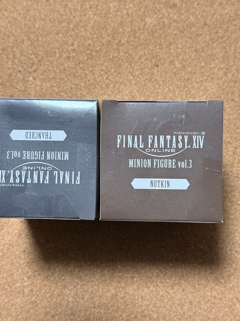 未開封】FF14 ミニオンフィギュア vol.3 サンクレット&ナッツイーター