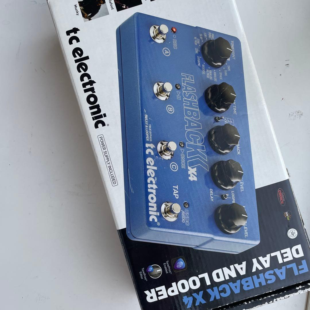 ギター Tc electronic flashback x4 delay looper