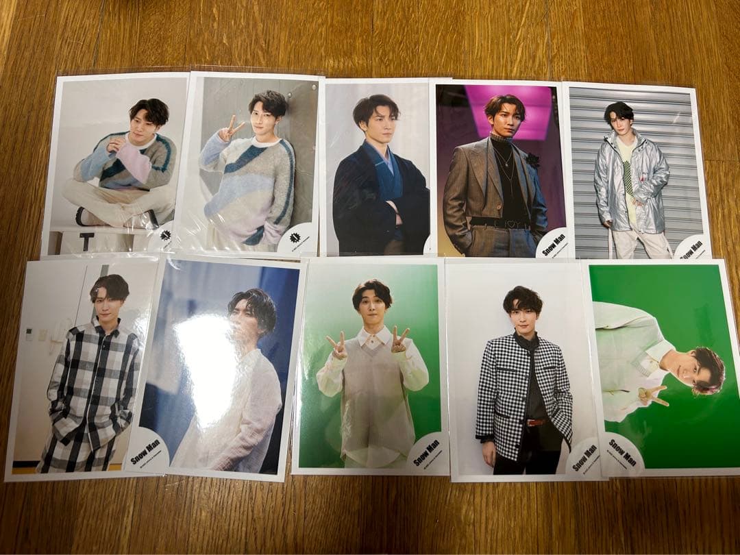 Man 渡辺翔太 公式写真 123枚まとめ売り