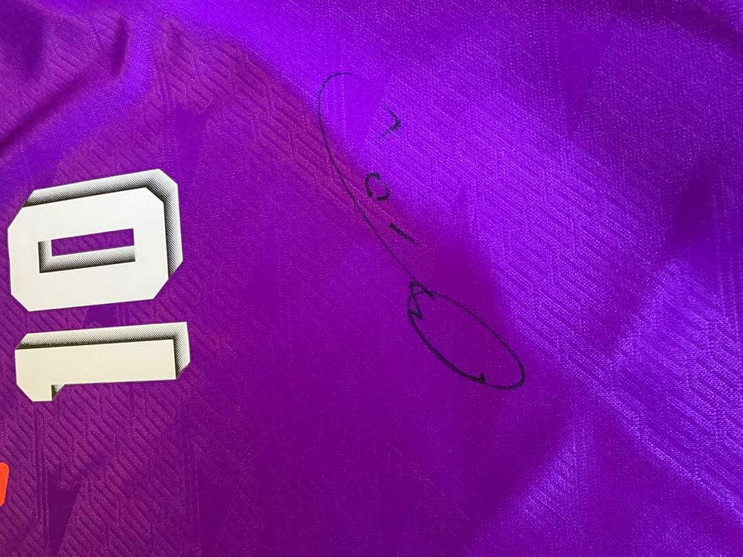 サンフレッチェ広島　久保竜彦選手　選手支給ユニフォーム