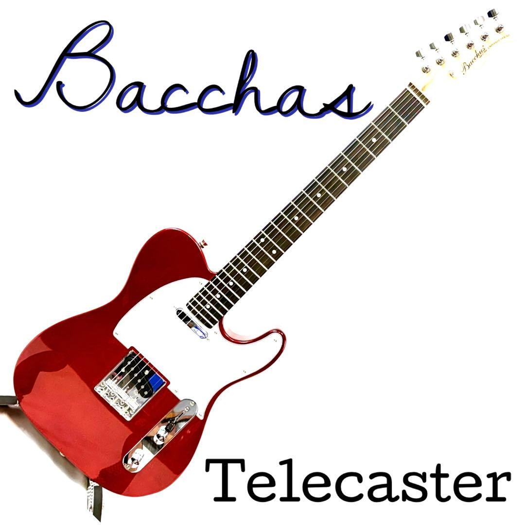 ⭐️未使用品⭐️ bacchas バッカス テレキャスター　キャンディレッド