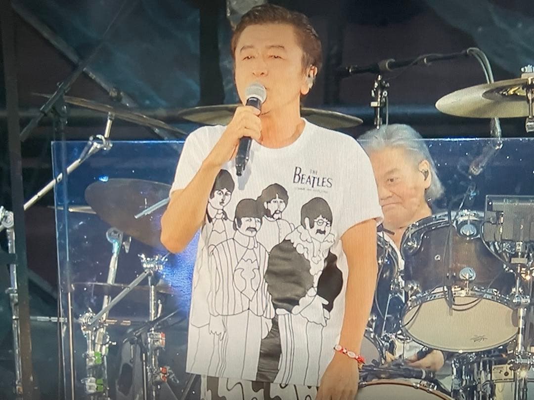 桑田啓祐　茅ヶ崎 Tシャツ　ビートルズ　　サザン　新品未開封品　コムデギャルソン