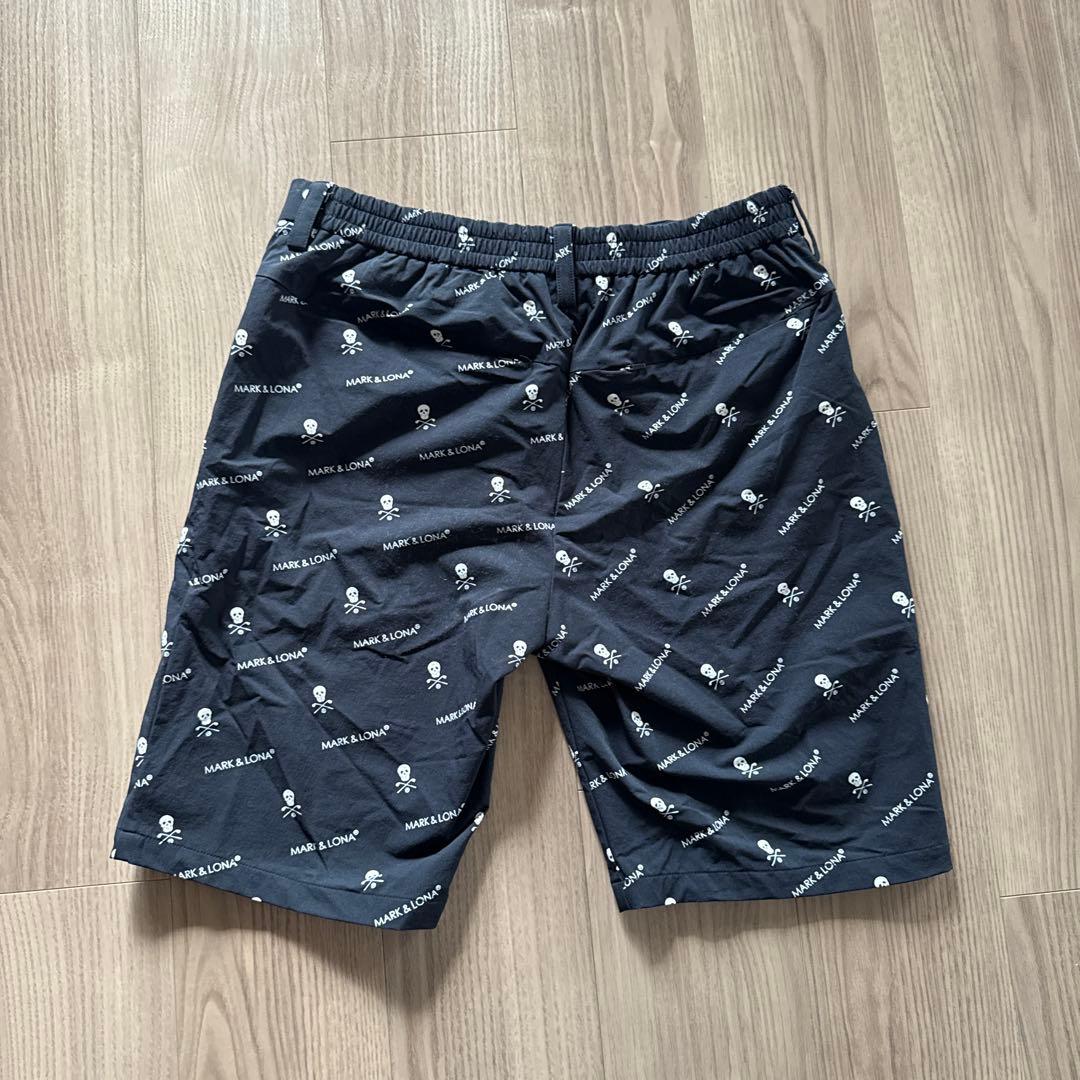 MARK & LONA スカルプリント ゴルフパンツ