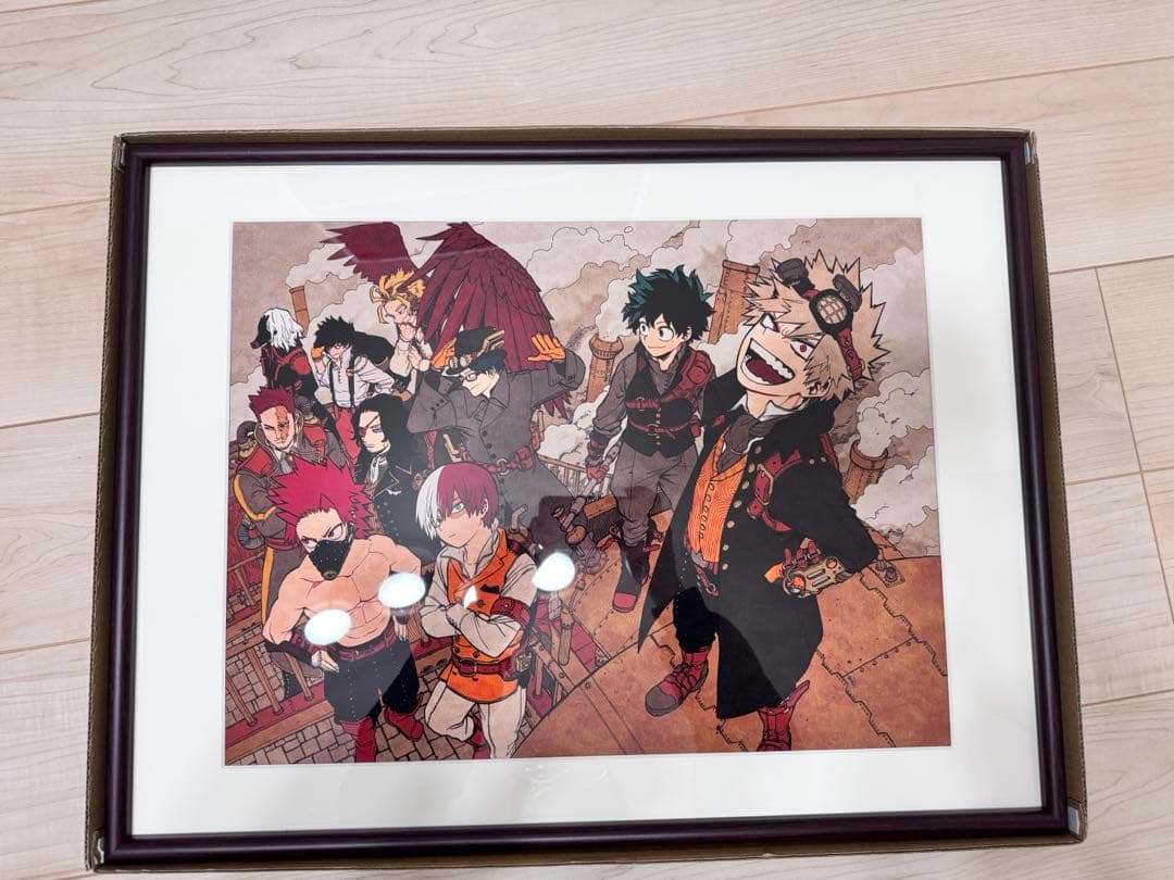 僕のヒーローアカデミア展 DRAWING SMASH 複製原画