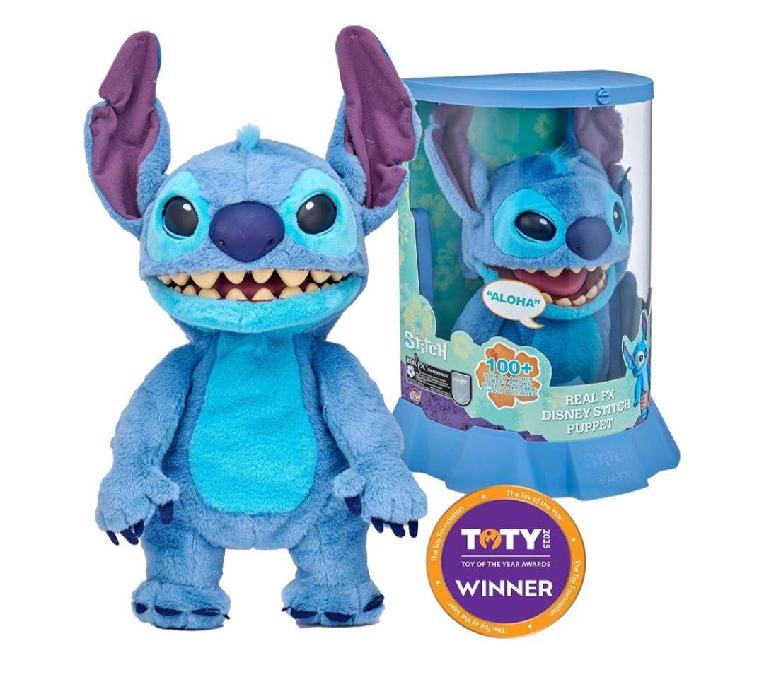 日本未発売 リアルFX ディズニー スティッチ パペット ぬいぐるみ