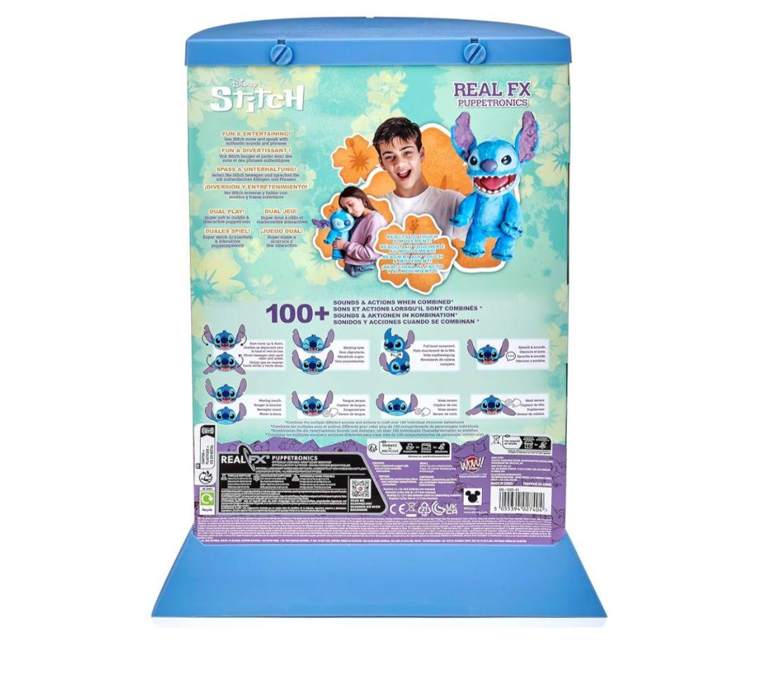 日本未発売 リアルFX ディズニー スティッチ パペット ぬいぐるみ