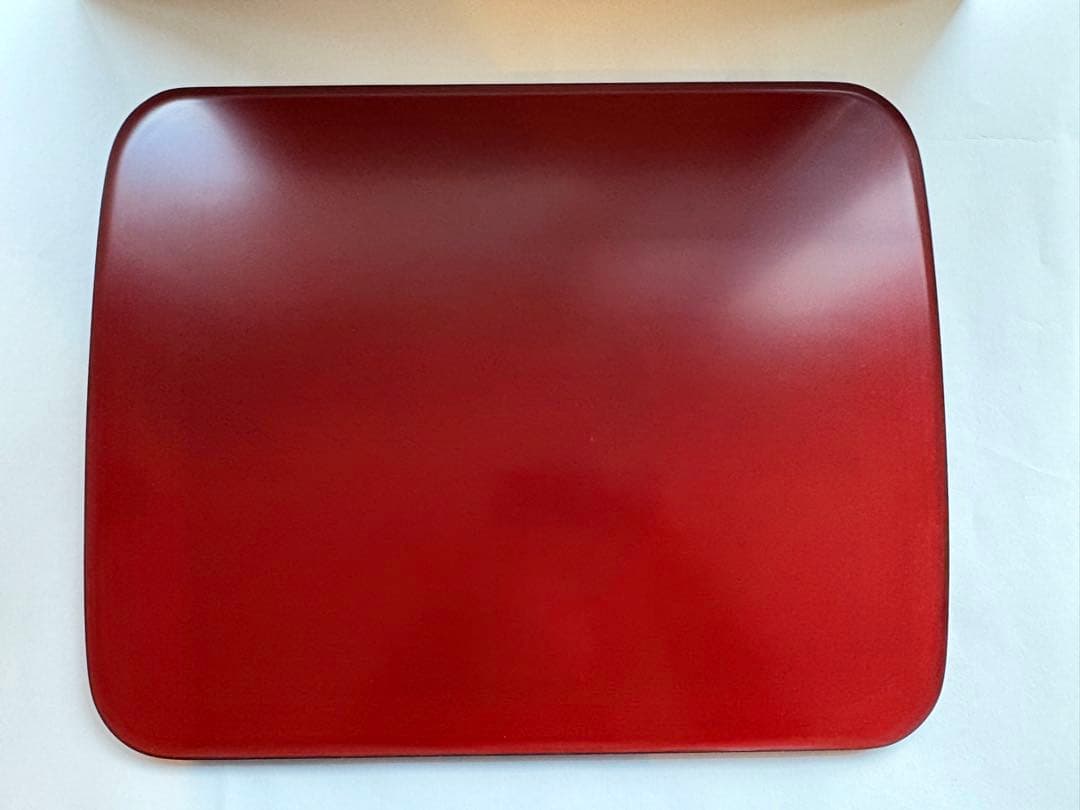 未使用　輪島屋善仁　朝食膳揃　朱塗り　輪島塗　極美品