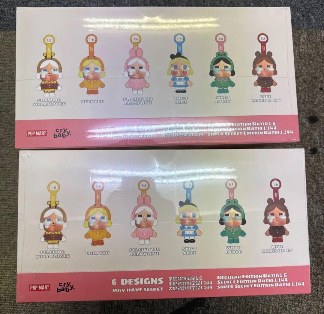 POP MART Crying Baby ぬいぐるみ 6種類