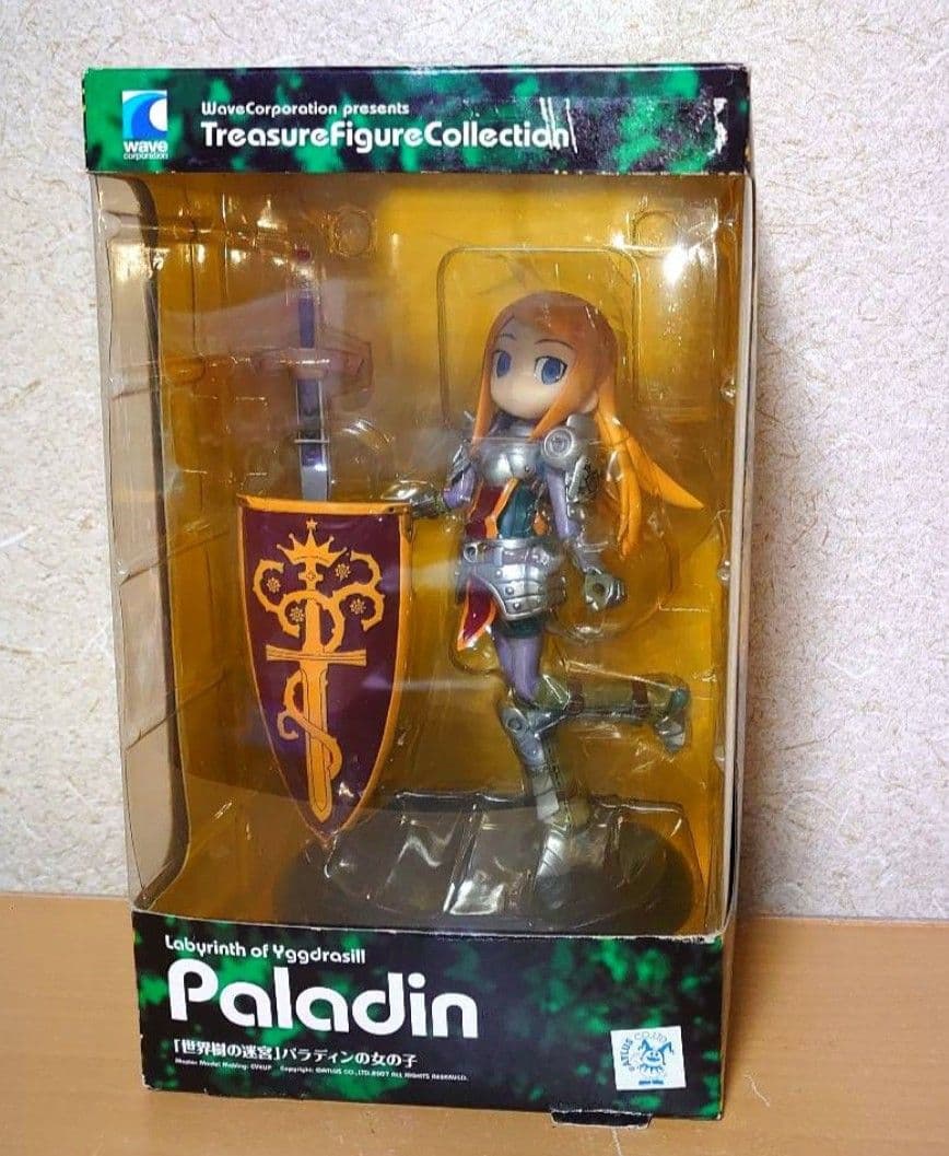 トレジャーフィギュアコレクション 世界樹の迷宮 パラディンの女の子 フィギュア