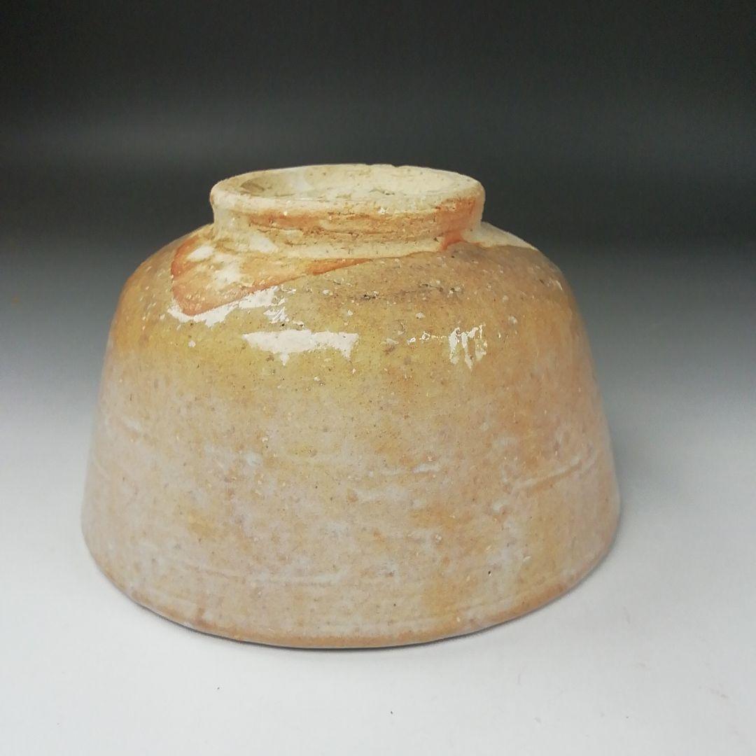 Ｔ３６６　茶碗　『萩茶碗』『野坂江月堂　野坂康起』　共箱　抹茶碗　茶道具