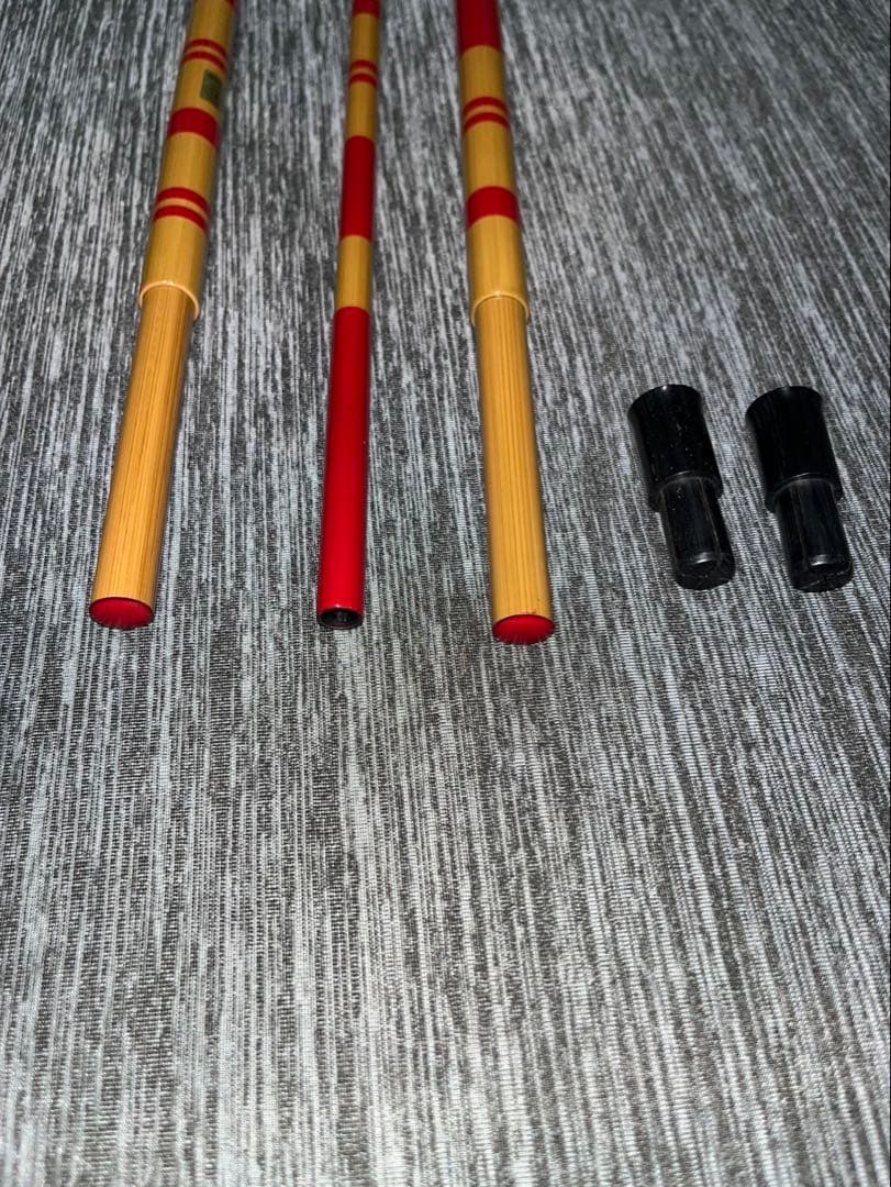 DAIWA 兆 竿掛 2本物 箱付き ヘラブナ