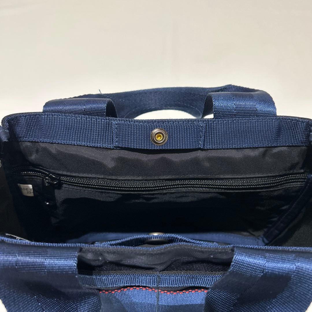 石松　 BRIEFING ブリーフィング カート トート バッグ ネイビー