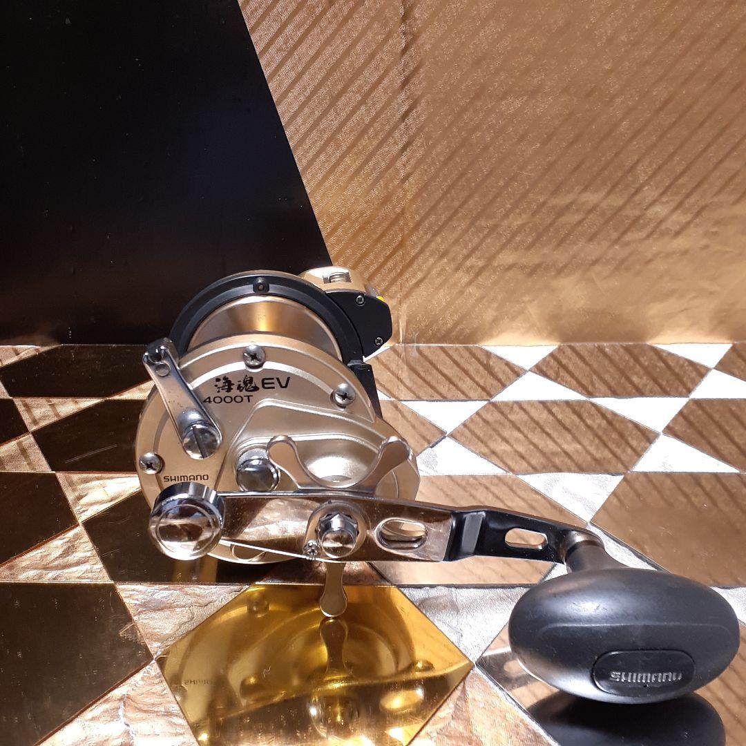 シマノ 海魂 EV 4000T ベイトリール 石鯛 イシダイ 遠投釣り 極美品