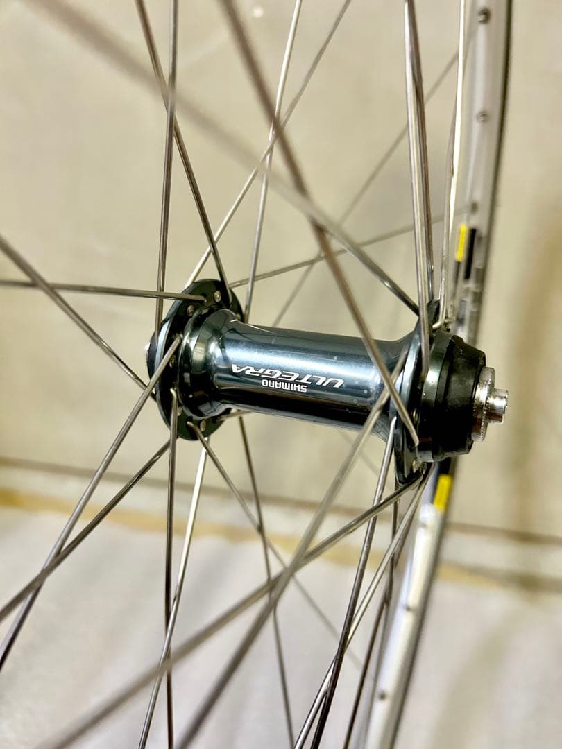 【MavicマビックOpen Pro前輪】Ultegraハブ重量0.83g