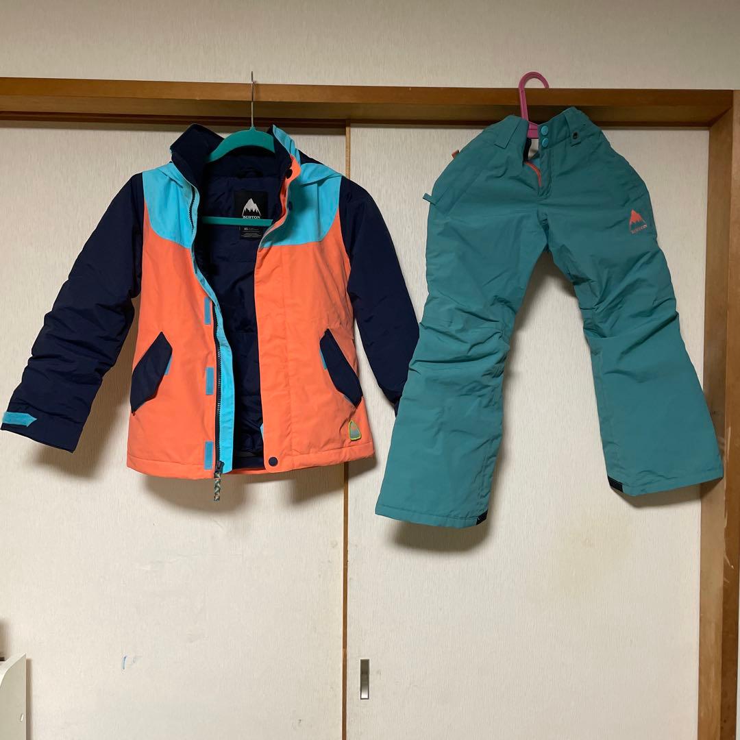 子供用スノーボードウェアセット burton