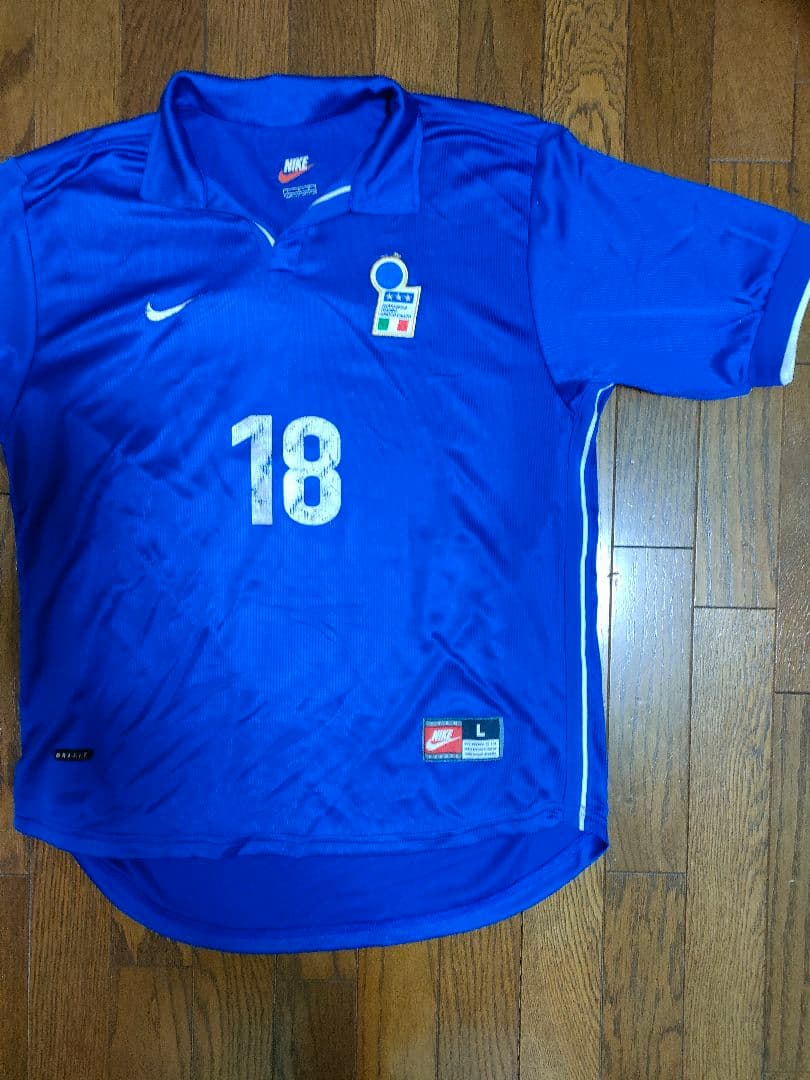 1998年フランスワールドカップ　イタリア代表ロベルト・バッジョユニホーム