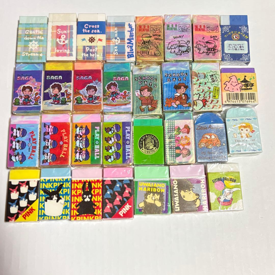 昭和レトロ　消しゴム コレクション　31個