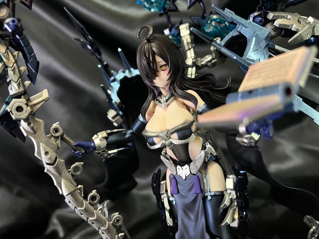 メガミデバイス 【皇巫 ツクヨミ レガリア】 美プラ 塗装品 完成品