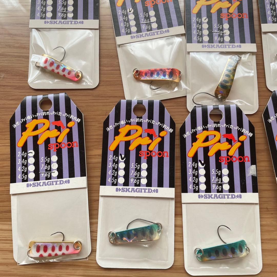 プリスプーン　渓流ルアー　2.4gr ④