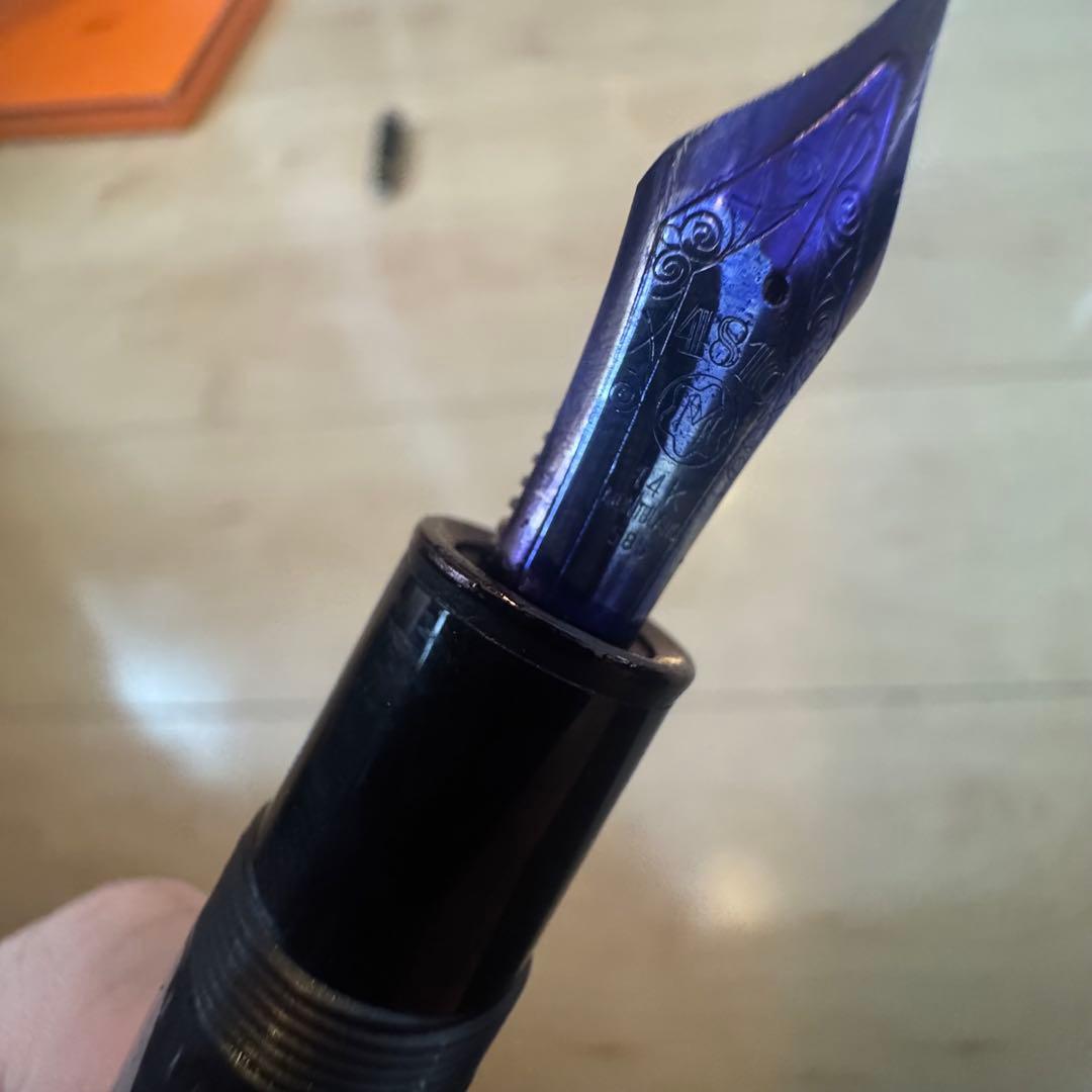 モンブラン万年筆 マイスター4810 14K no.149 585 黒