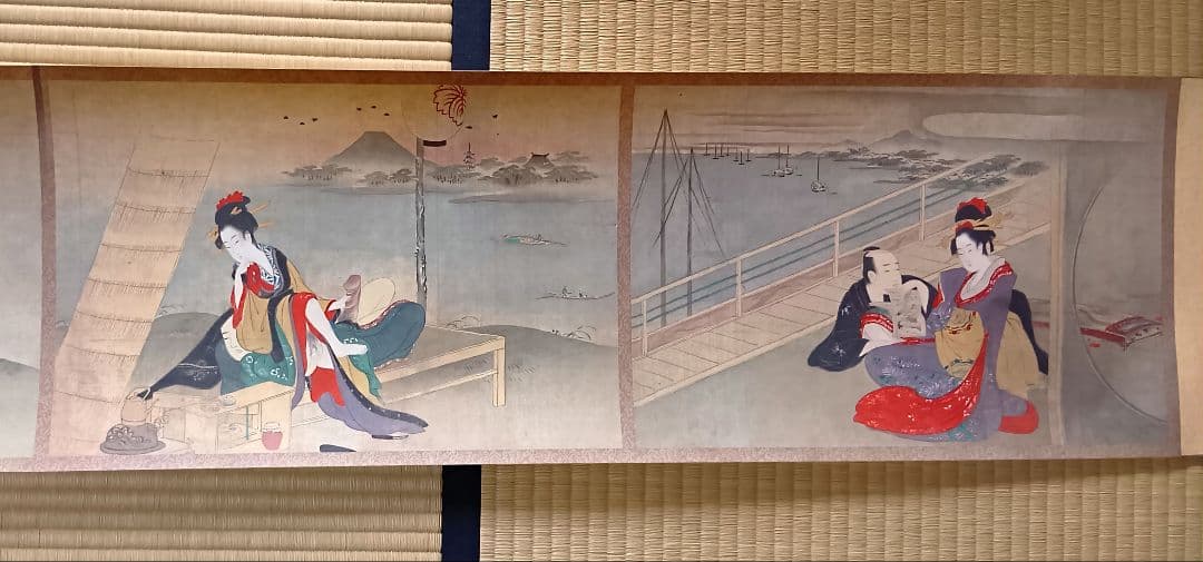 秘蔵浮世絵集成　鳥文斎栄之・春情四季画巻