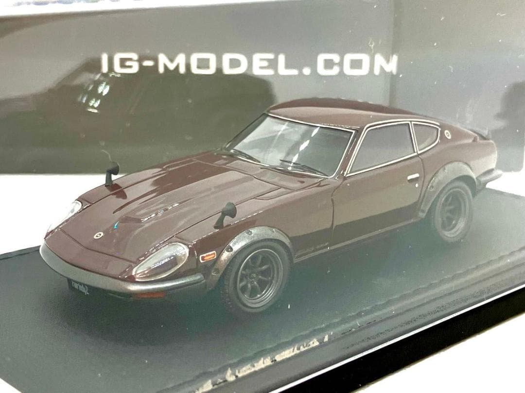 ★1/43★ニッサン フェアレディZ-G★HS30★マルーン★RSワタナベ★