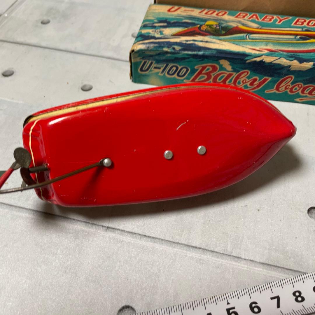 U-100 Baby Boat 未使用 ブリキ製旭玩具製作所（ASC）
