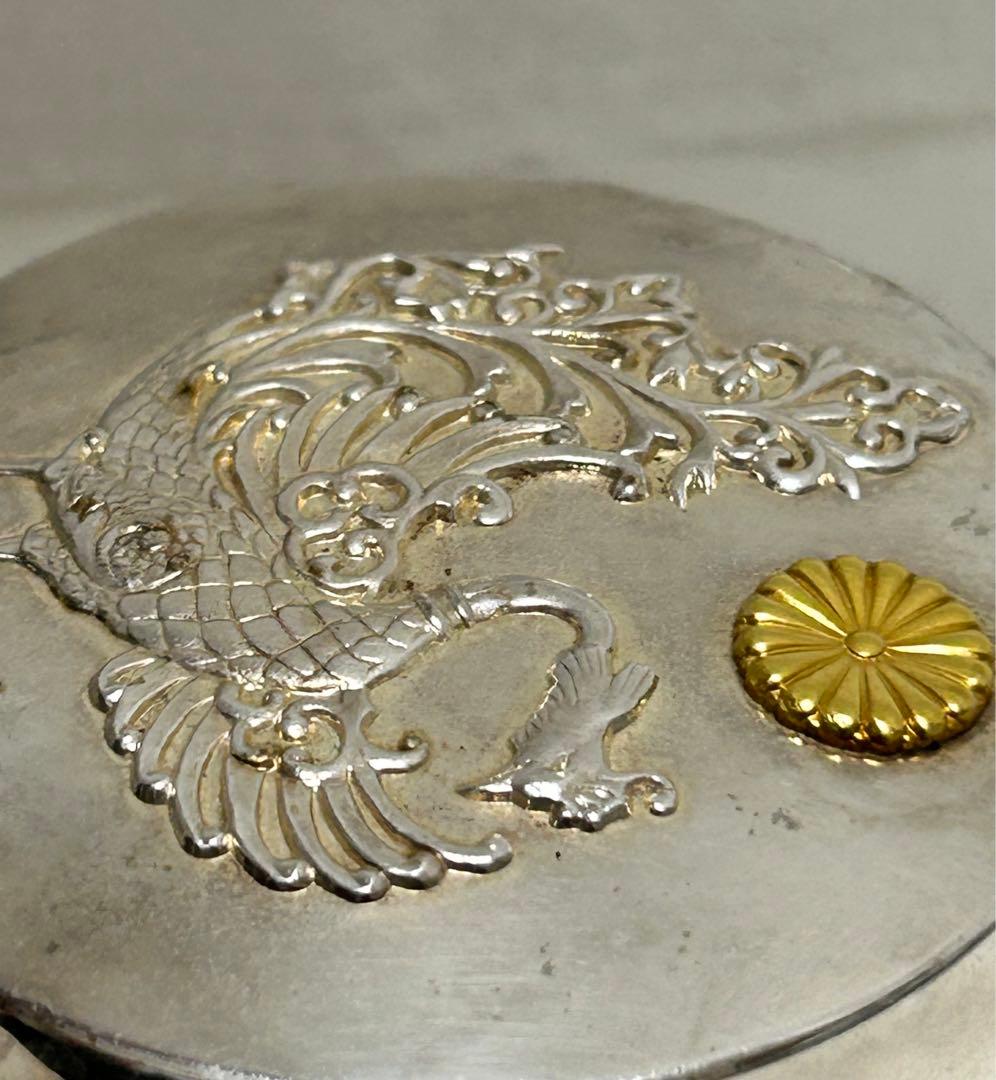 ★皇室御下賜品★ 上皇陛下 平成即位の礼 ボンボニエール 棗型鳳凰文　桐箱付き