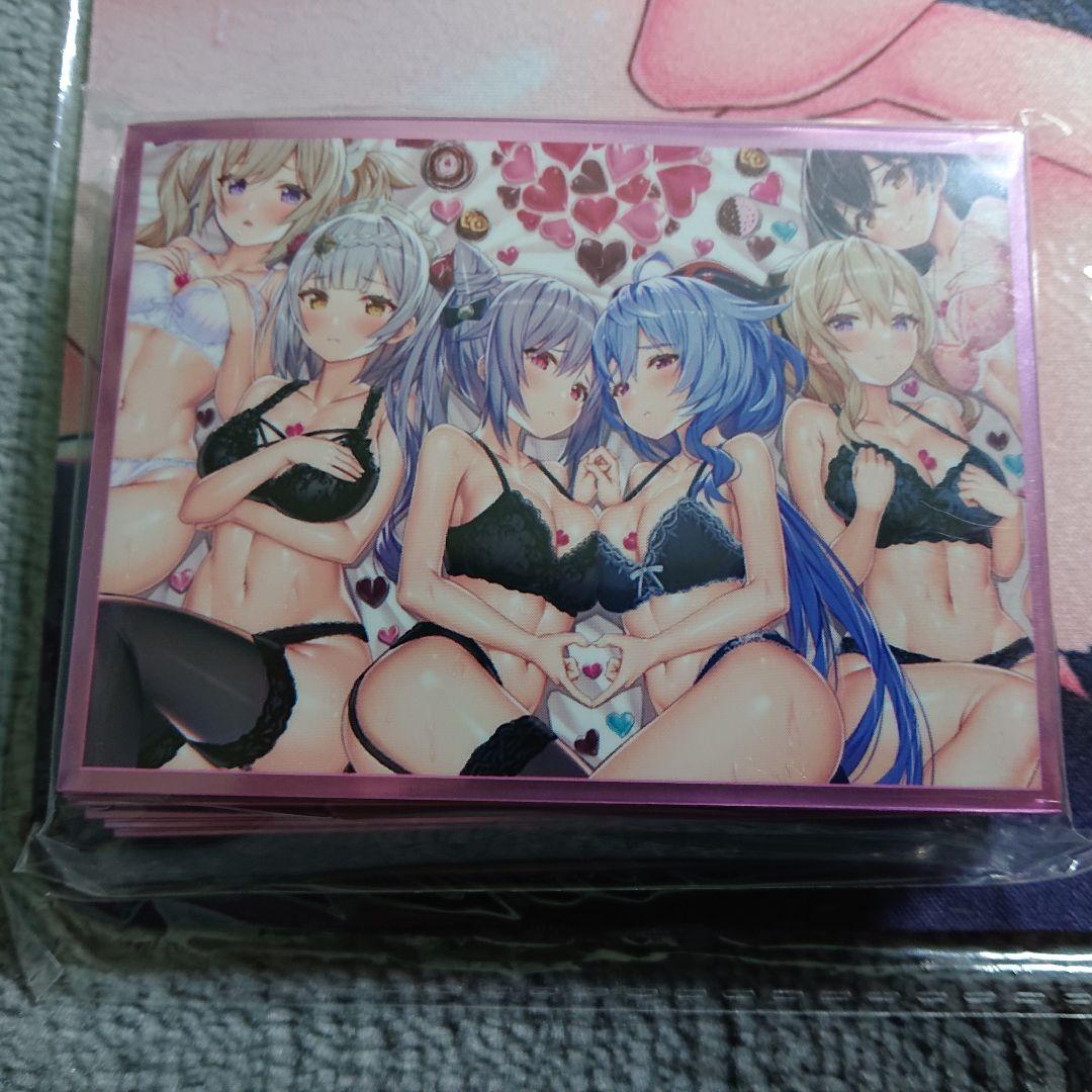 α1 原神 ジン&ノエル&甘雨&刻晴&バーバラ&アンバー スリーブ&プレイマット