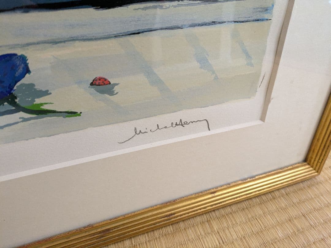 ミッシェル・アンリ Michel Henry　直筆サイン　250部限定