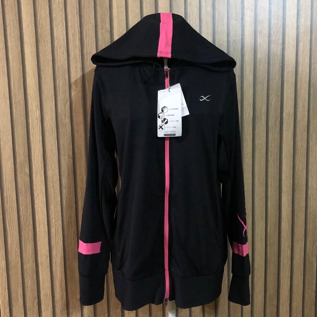 新品　cw-x ジップアップ　パーカー　Lサイズ　トレーニングウェア