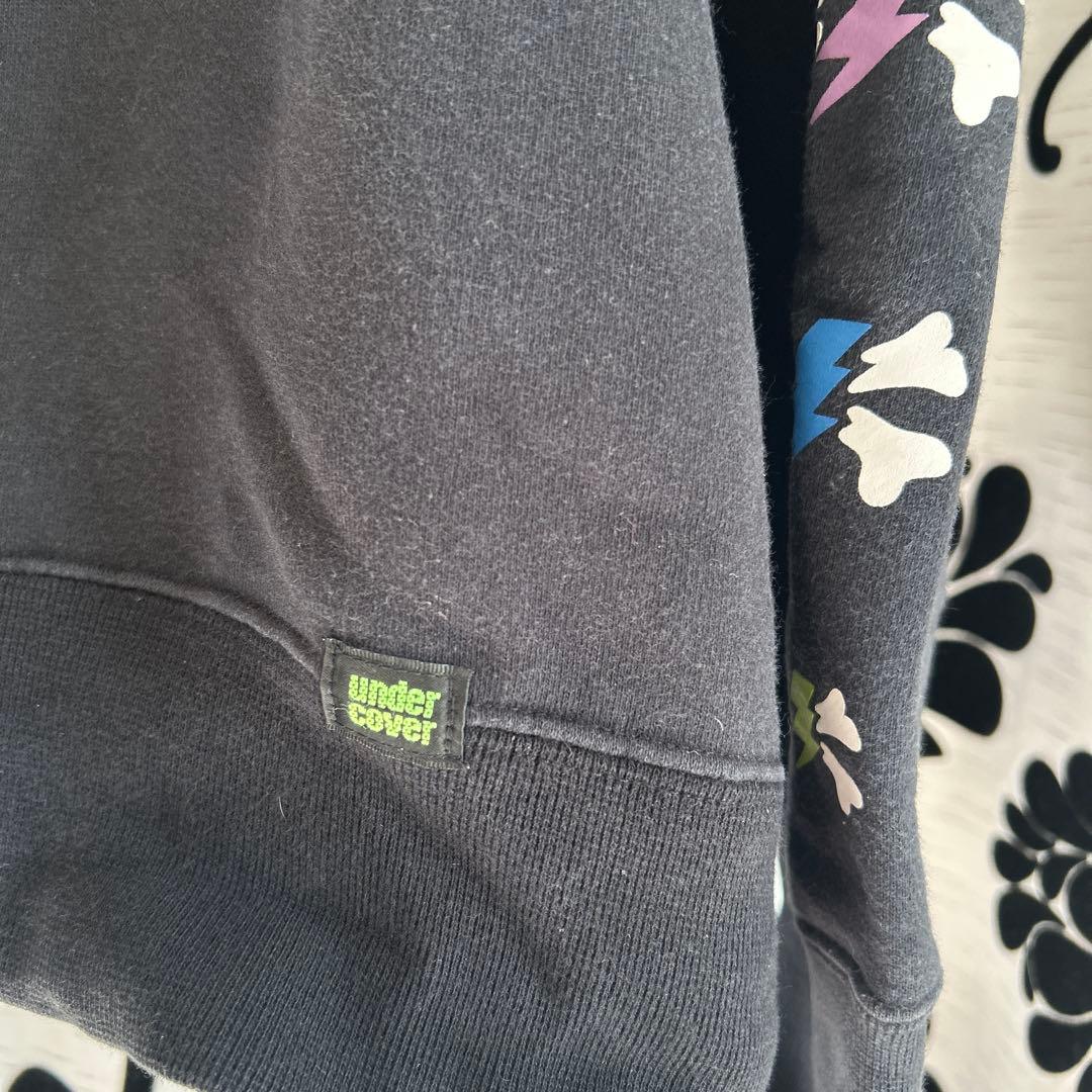 希少品一点限り　アンダーカバー　undercover スカル稲妻デザイン匿名配送