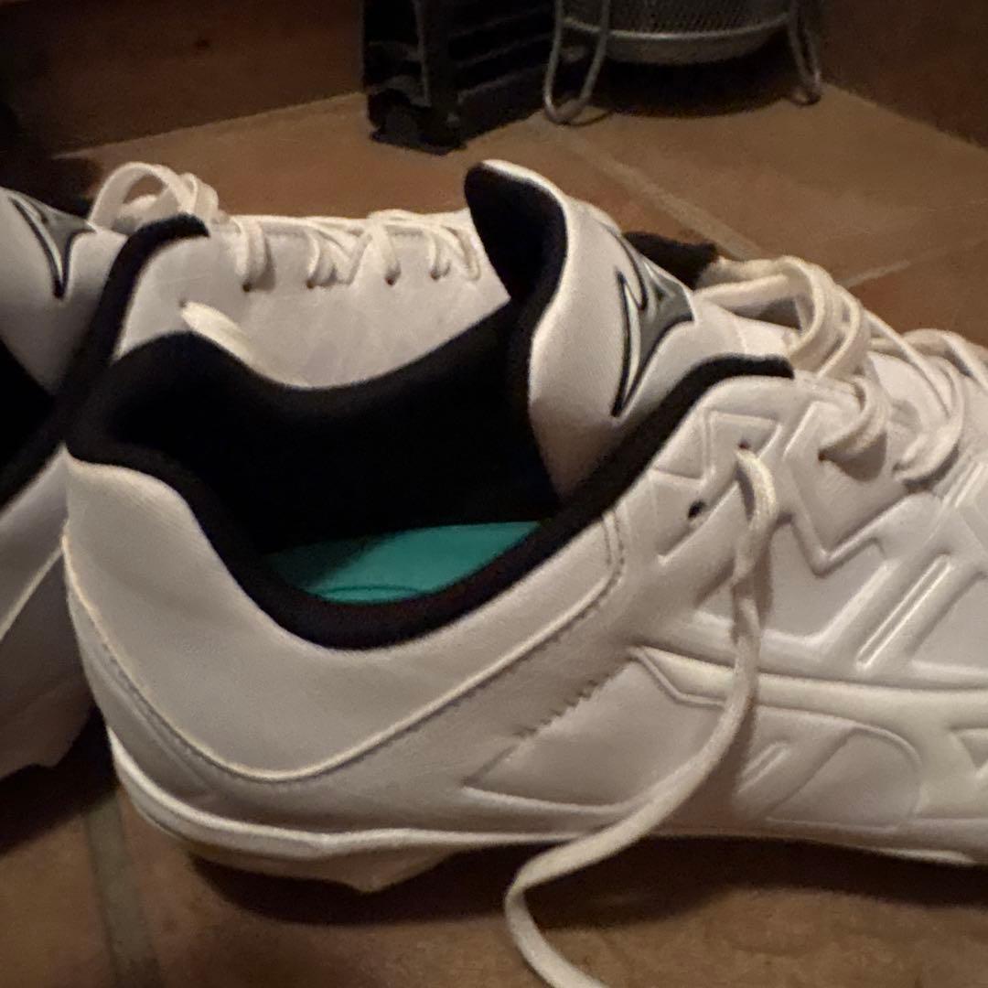 Mizuno ホワイト　スパイク 27.0cm 野球　ミズノ