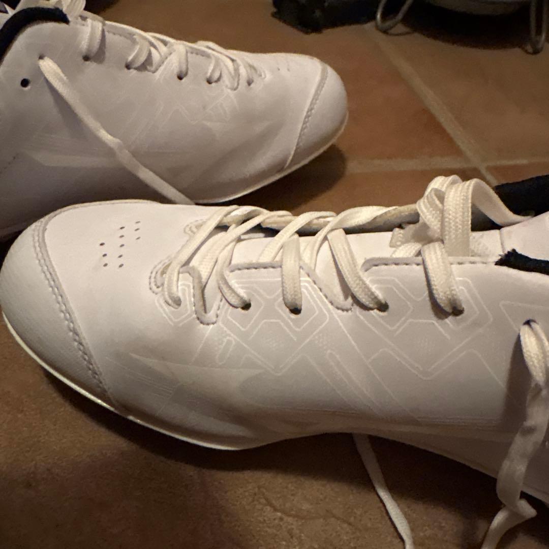 Mizuno ホワイト　スパイク 27.0cm 野球　ミズノ