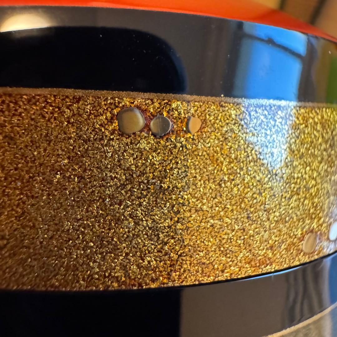 茶道具　桐蒔絵　雪吹　千鶴作　共箱付き　棗