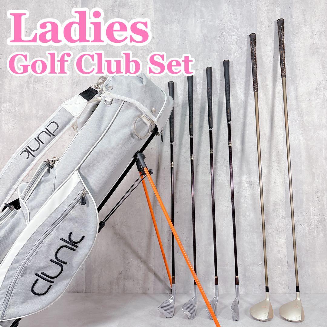 T215 rouge 他 ゴルフクラブ レディース セット 練習 初心者 L