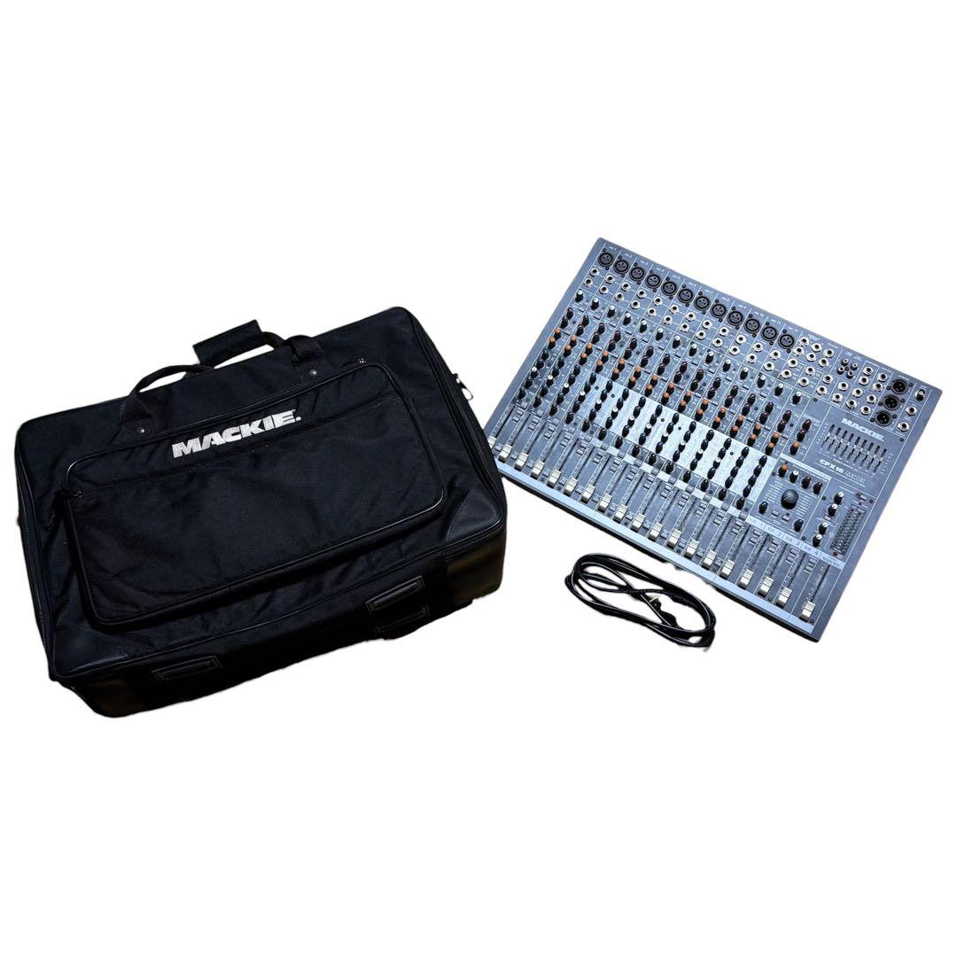 【美品】Mackie CFX16 Mk2 アナログミキサー 純正ソフトケース付き