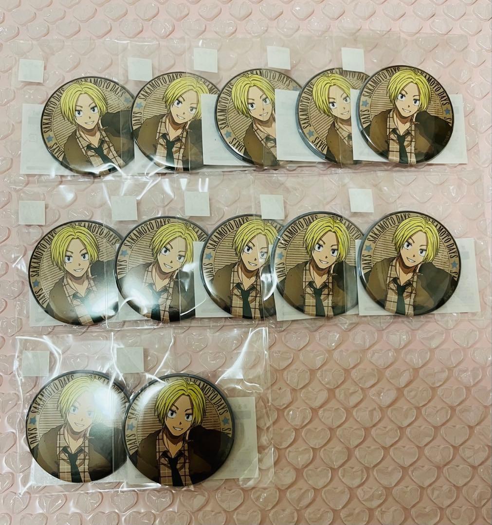 【 SAKAMOTODAYS まるくじ 】 缶バッジ朝倉シン