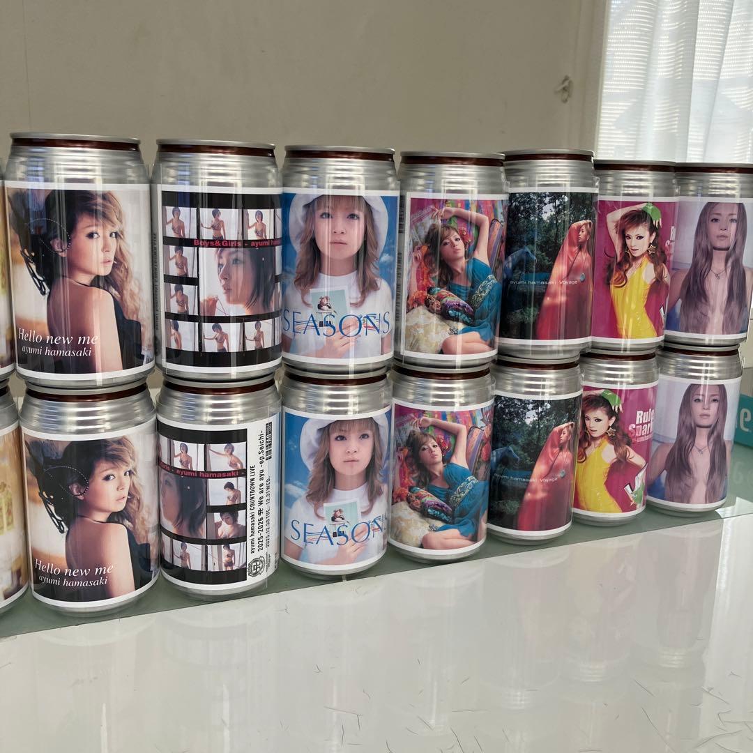 浜崎あゆみ　オリジナルラベル缶　 あゆ缶　 烏龍茶　ウーロン茶　コンプリート