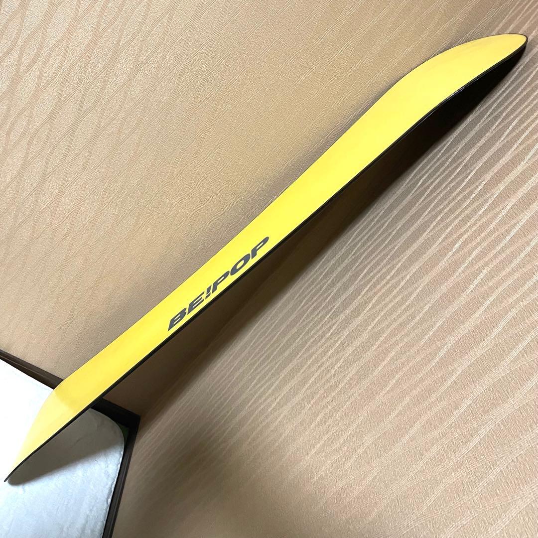 【早い者勝ち】 BE!POP スノーボード 150cm 黒×黄