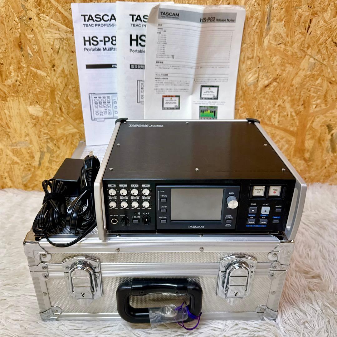 TASCAM HS-P82N マルチフィールドレコーダー MTR マルチトラック