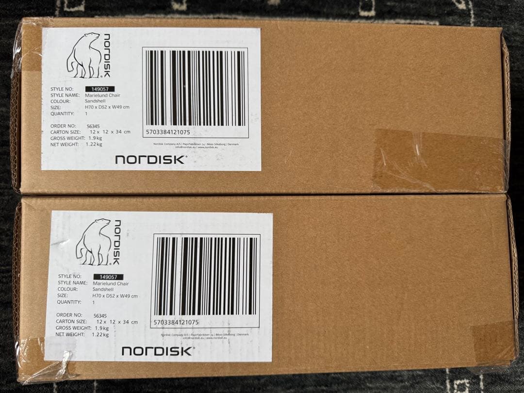 新品NORDISKキャンプ用品セットテーブル チェア パン ケトル ハンマー