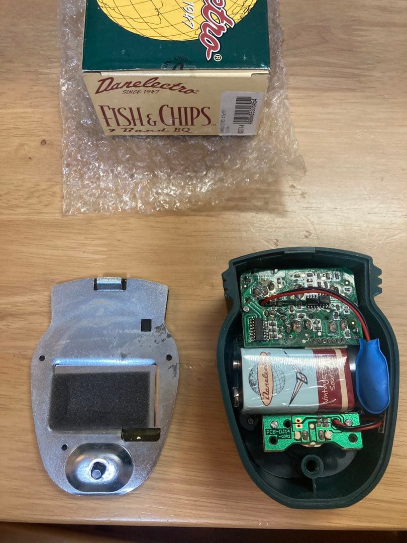 希少Danelectro Fish & ChipsギターエフェクターDJ-14