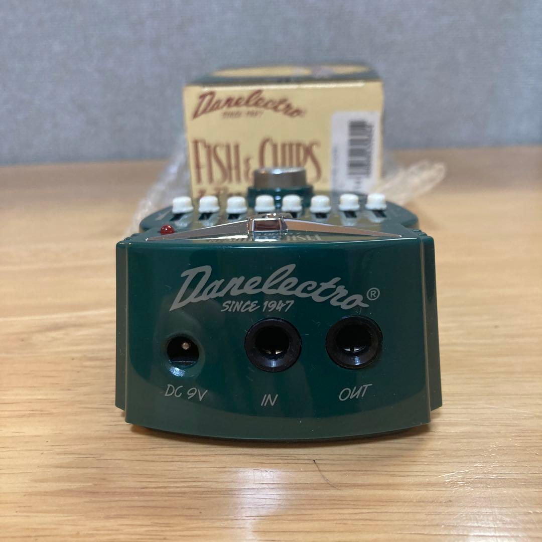 希少Danelectro Fish & ChipsギターエフェクターDJ-14