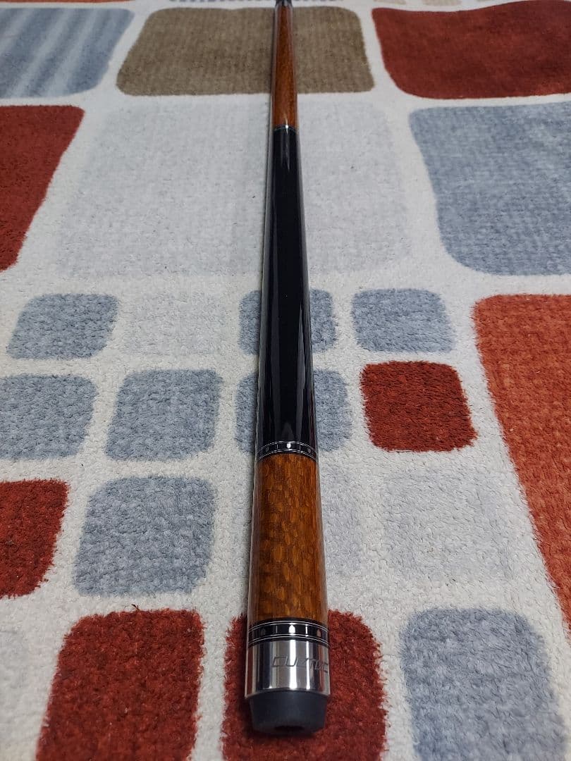 CUETEC TrueWood レオパードウッド　ウッドハンドル美品